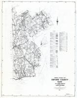 Oxford County - Section 27 - Brownfield, Porter, Denmark, Lovell, Waterford, Hiram, Maine State Atlas 1961 to 1964 Highway Maps